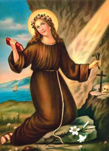 Saint Rosalia Saint Rosalia Hermit of Mount Pellegrino Citydesert