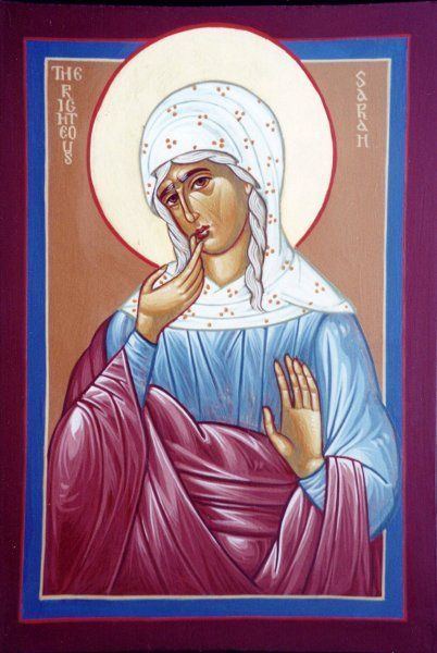 Saint Sarah Righteous St Sarah Heilige Sara Icons Pinterest