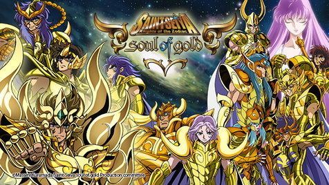 Saint Seiya Soul of Gold - Deathmask and Helena by Bluerathy-S on