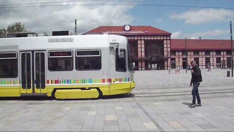 Saint-Étienne tramway TRAMWAY DE SAINTETIENNE SAINTETIENNE TRAM STAS YouTube