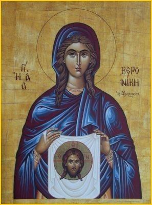 Saint Veronica St Veronica a Woman Healed by Christ Antiochian Orthodox