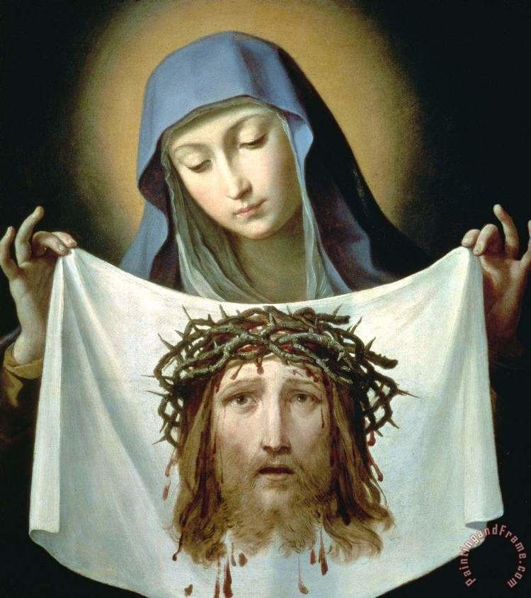 Saint Veronica Guido Reni Saint Veronica painting Saint Veronica print