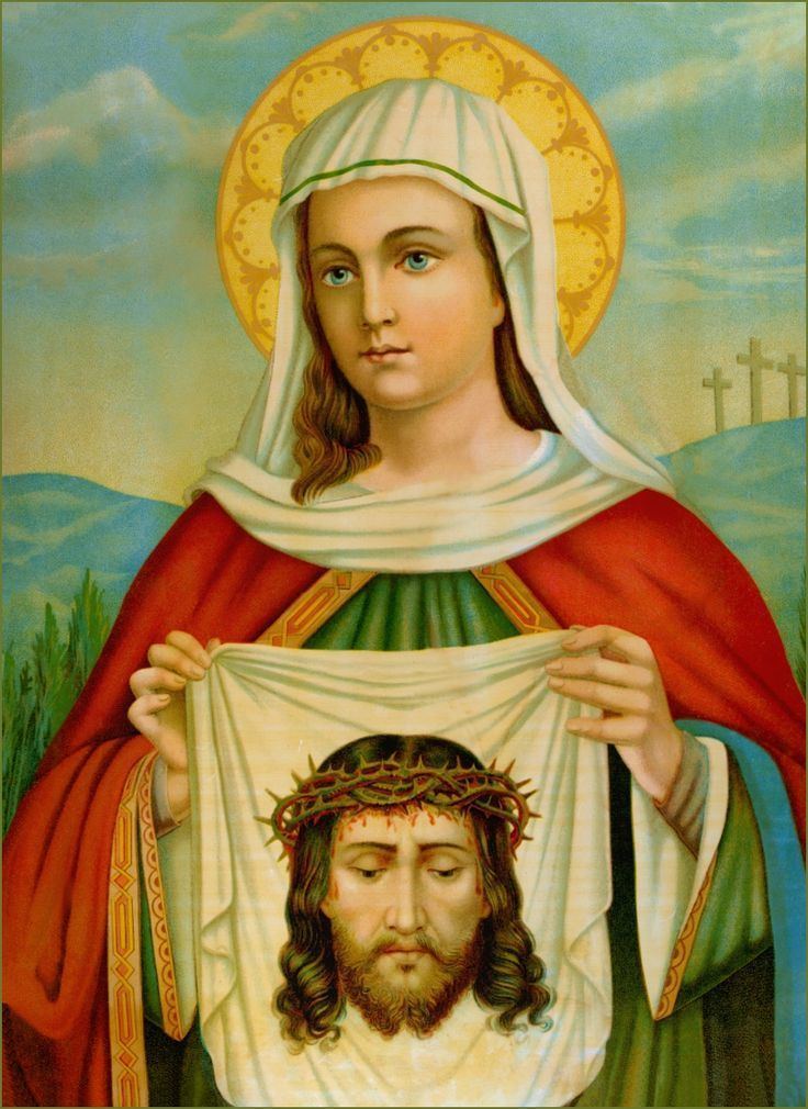 Saint Veronica 26 best Saint Veronica images on Pinterest Veronica Catholic