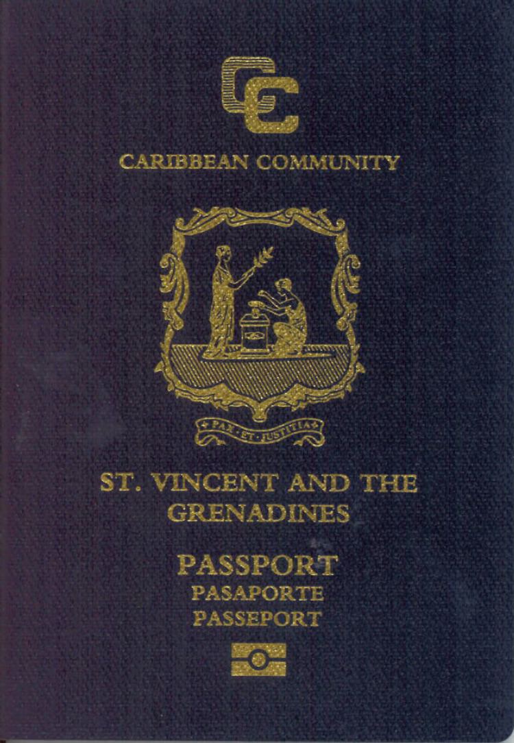 Saint Vincent and the Grenadines passport