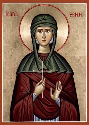 Saint Xenia the Righteous of Rome Saint Xenia the Righteous of Rome OMHKSEA