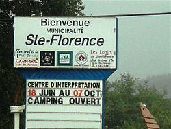 Sainte-Florence, Quebec httpsuploadwikimediaorgwikipediacommonsthu