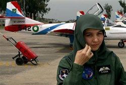 Saira Batool Saira Batool one of the first 4 female fighter pilots in Pakistan