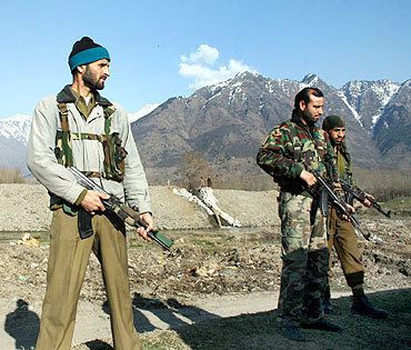 Sajjad Afghani IMAGES Top JeM commander gunned down in Srinagar Rediffcom News