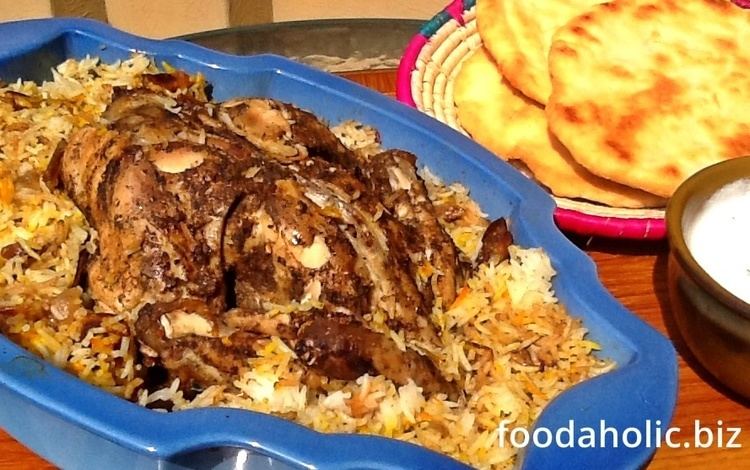 Sajji Balochi Chicken Sajji with Rice