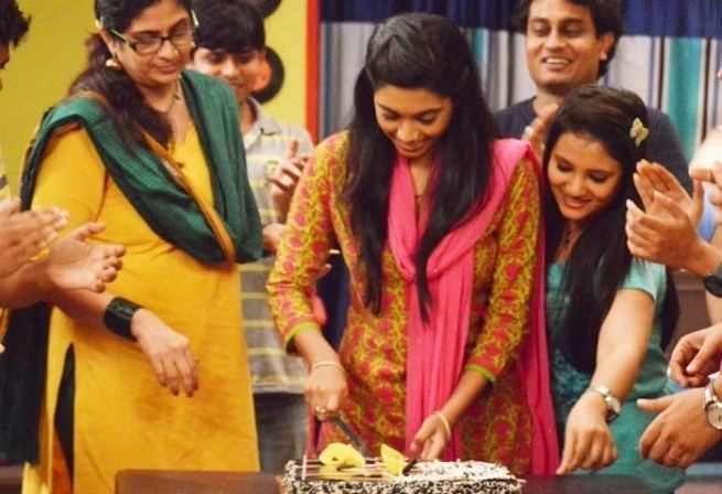 Sakhi Gokhale Sakhi Gokhale Birthday Celebration on Dil Dosti Duniyadari