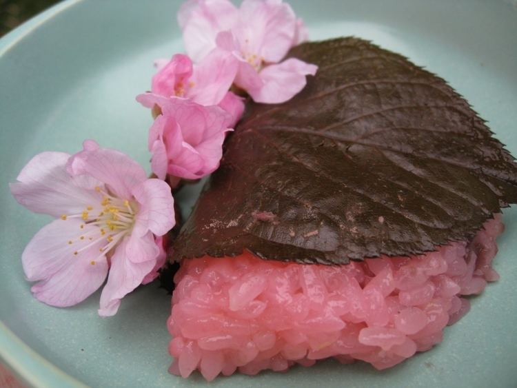 Sakuramochi Sakura Mochi Cherry Blossom Rice Cake Tasty Kitchen A Happy