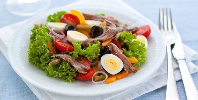 Salade niçoise Envie d39une bonne salade nioise Dcouvrez la recette