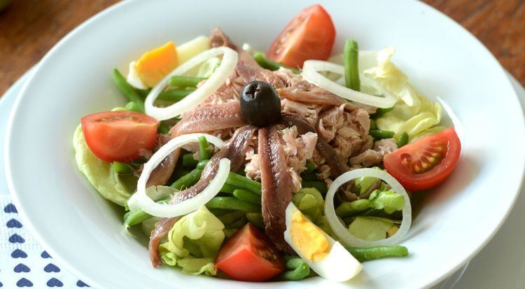 Salade niçoise Salade nioise ambiance Provence Cookerei