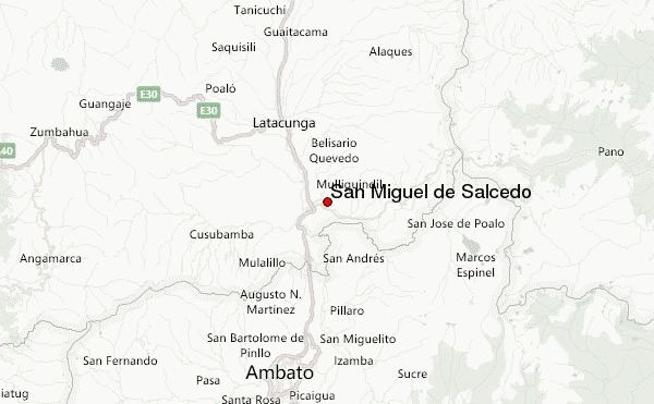 Salcedo, Ecuador San Miguel de Salcedo Location Guide