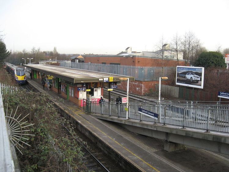 Salford Crescent railway station