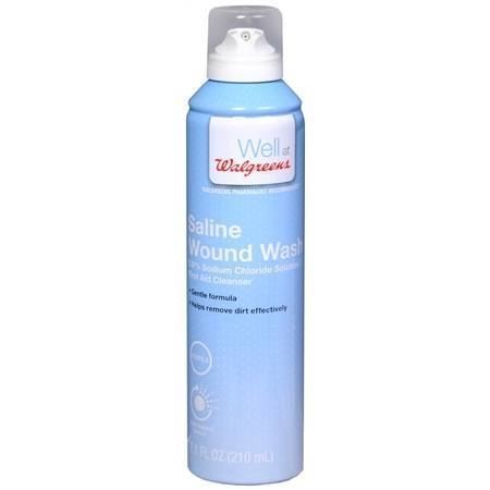 Saline (medicine) Walgreens Saline Wound Wash Walgreens