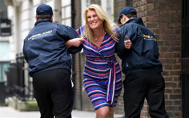 Sally Bercow Sally Bercow kisses mystery man Stop treating Sally Bercow as if