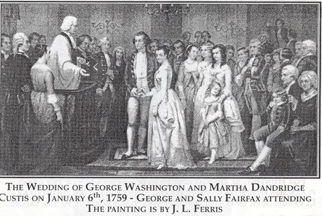 Sally Fairfax Revolutionary War George Washington