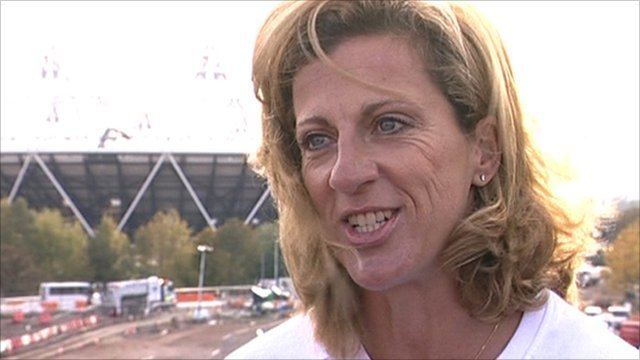 Sally Gunnell London 2012 Sally Gunnell wants athletics to stay in