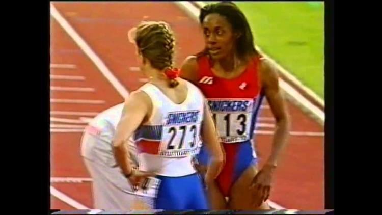 Sally Gunnell Womens 400m Hurdles Final 1993 World Athletics Championships Sally