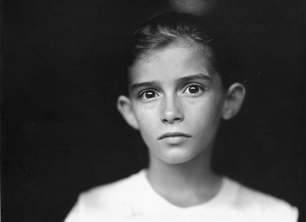 Jessie Mann, a daughter of Sally Mann, featured in one of her photographs.