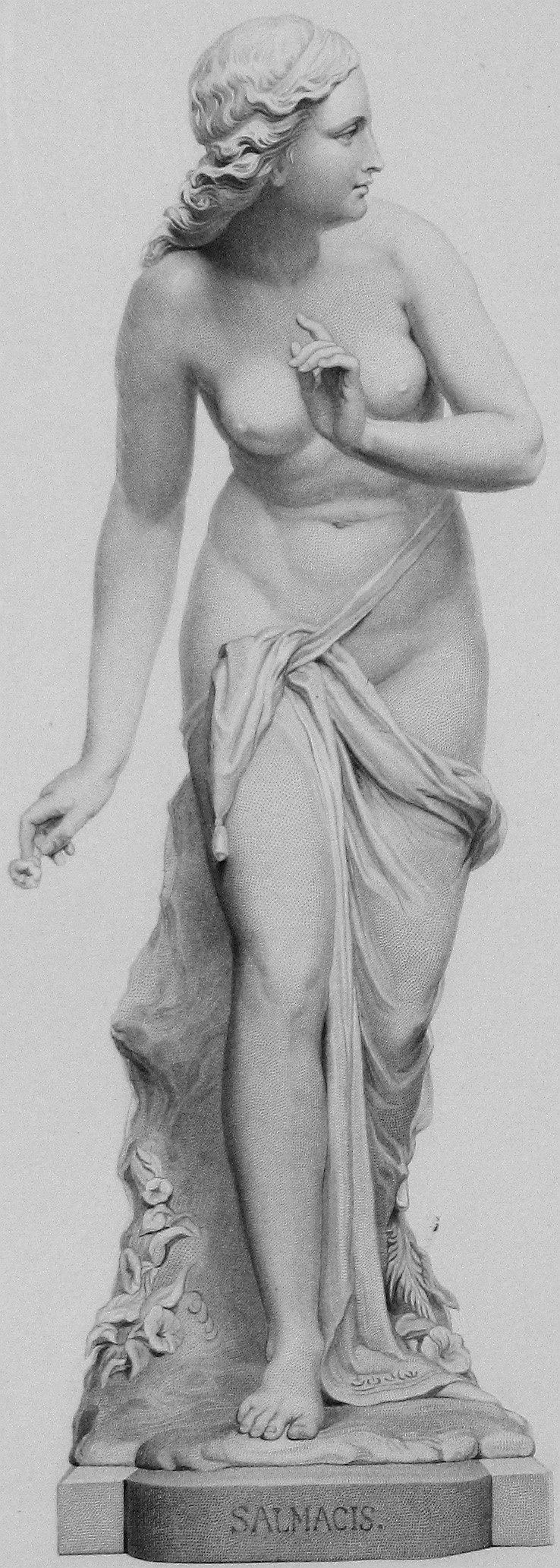 Salmacis FileA statue of Salmacis Sir Thomas Brock 1870JPG Wikimedia
