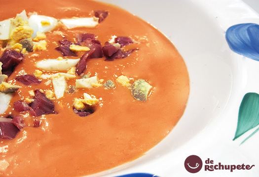 Salmorejo Cold Tomato Soup from Cordoba Spanish recipe