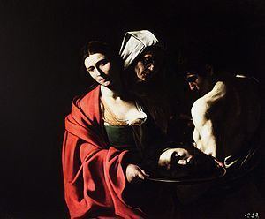 Salome with the Head of John the Baptist (Caravaggio, Madrid) httpsuploadwikimediaorgwikipediacommonsthu