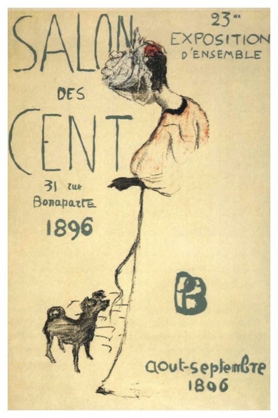 Salon des Cent EPPH Bonnard39s Salon des Cent 1896
