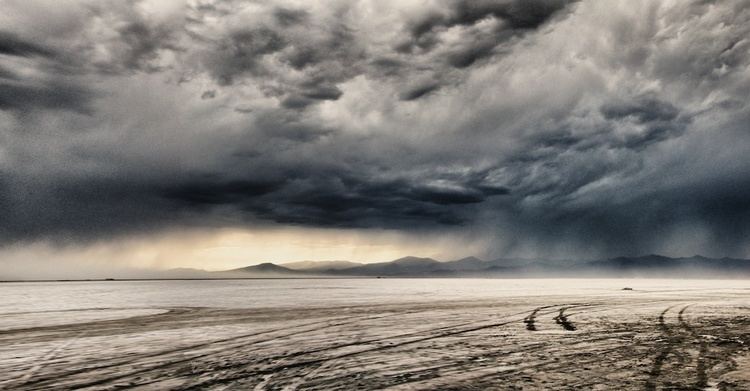 Salt storm Salt Flat Storm Panorama SpeedDemon2 Photography