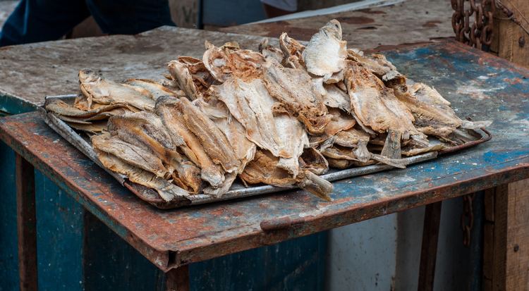 Salted fish Imported salted fish flooding Sukabumi market Retail News Asia