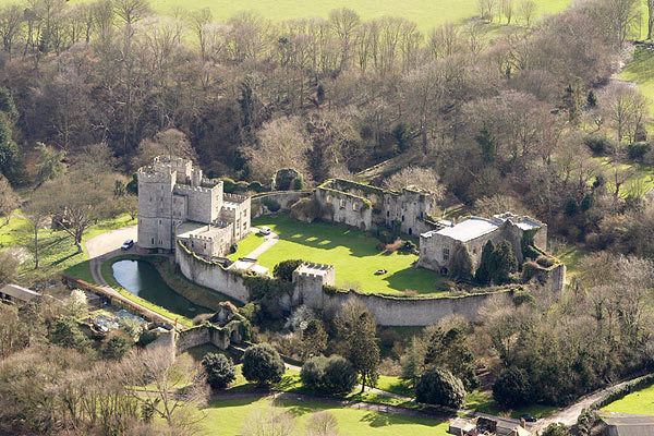 Saltwood Castle Aerial Photographs of Kent