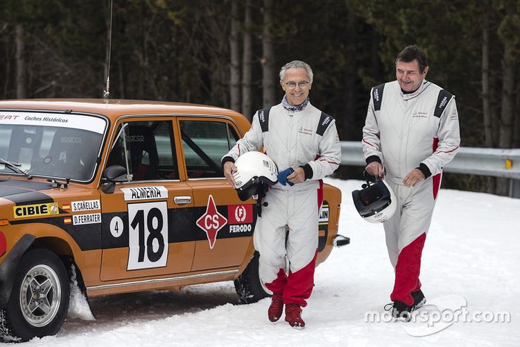 Salvador Cañellas Salvador Caellas Daniel Ferrater at Rally Monte Carlo Historique