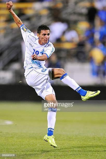 Salvador Coreas Salvador Coreas of El Salvador controls the ball against Canada