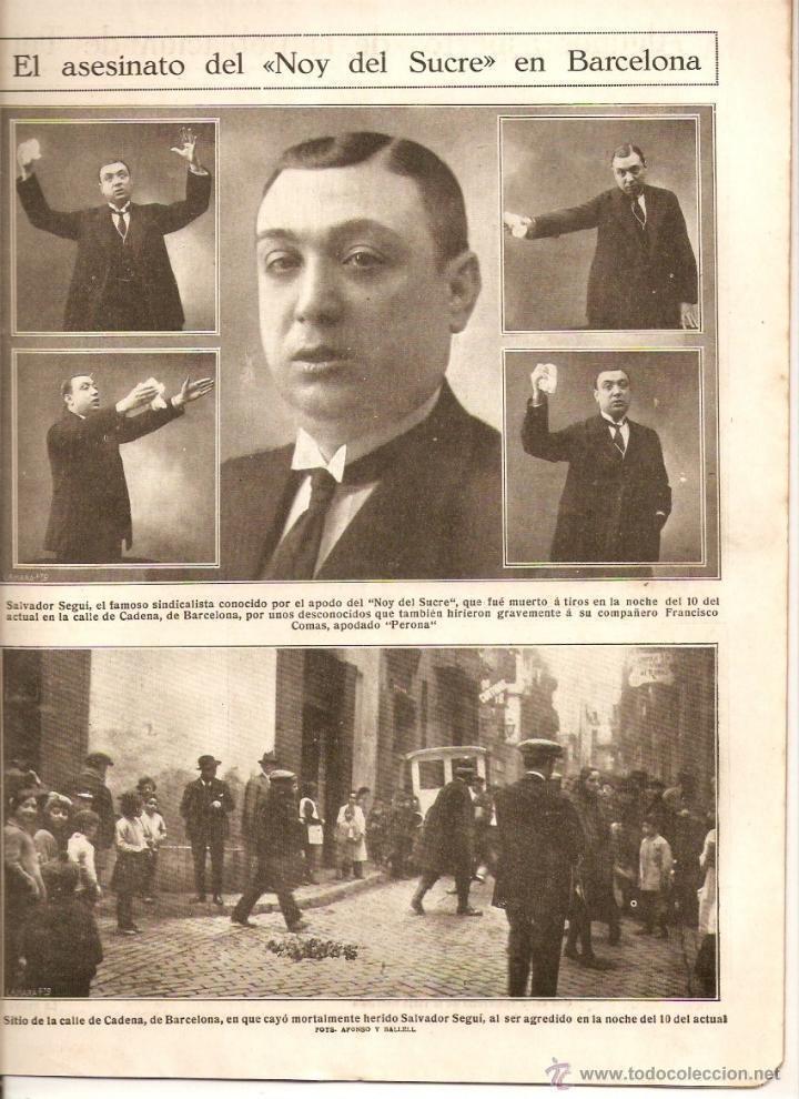 Salvador Seguí ao 1923 asesinato salvador segui noi del sucre Comprar Revistas y