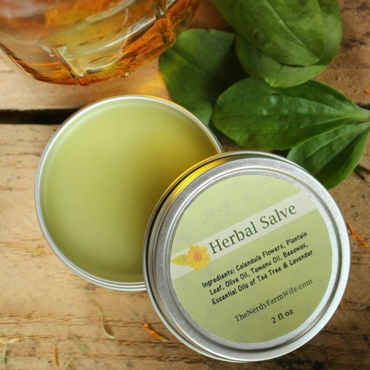 Salve Herbal Healing Salve Recipe The Nerdy Farm Wife