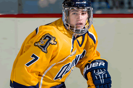 Sam Anas Notes Anas Powers Quinnipiac College Hockey Inc