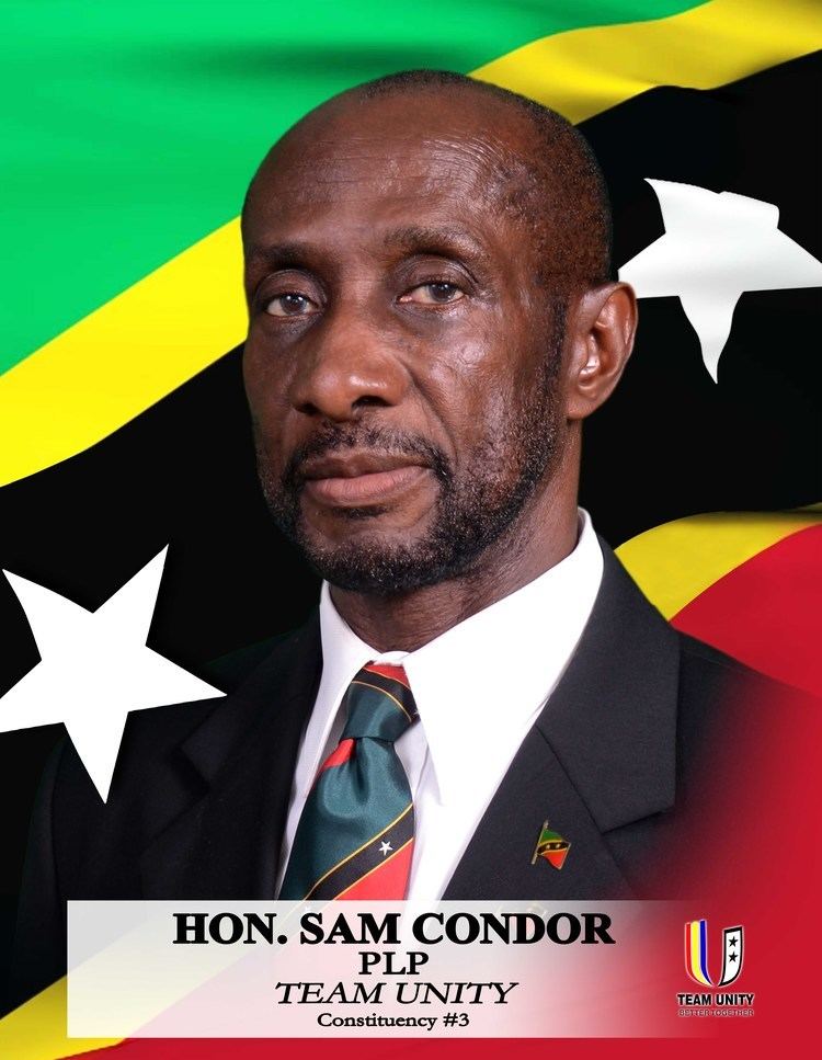 Sam Condor SKNVibescom St Kitts and Nevis Election Center 2015