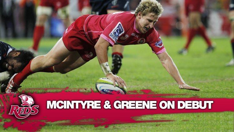Sam Greene (rugby union) Jake McIntyre and Sam Greene on debut YouTube