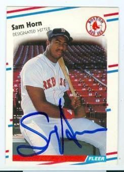 Sam Horn Sam Horn Memorabilia Autographed Signed