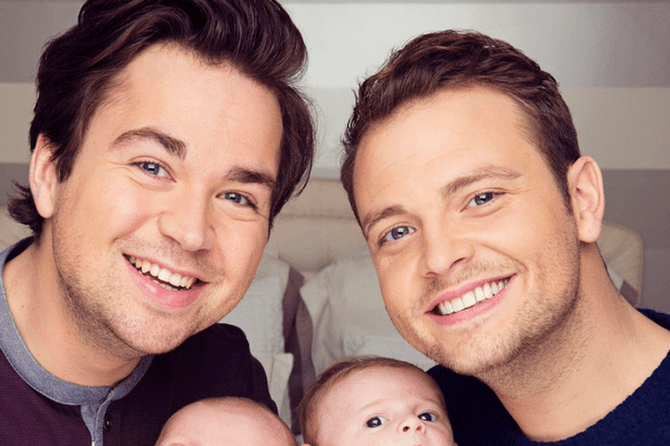 Sam Mark TV duo Sam and Mark become fathers just nine days apart