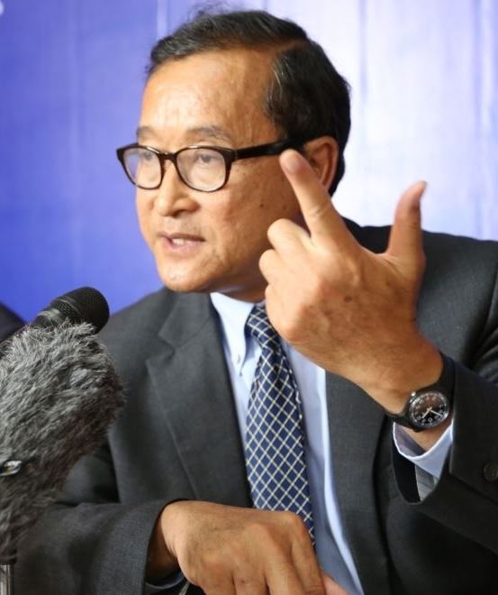 Sam Rainsy FileSam Rainsy speakingjpg Wikimedia Commons