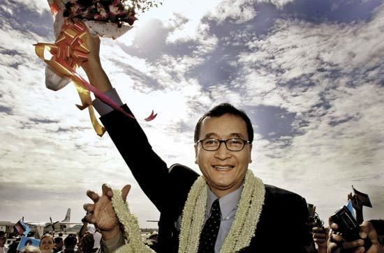 Sam Rainsy Sam Rainsy Cambodian politician Britannicacom