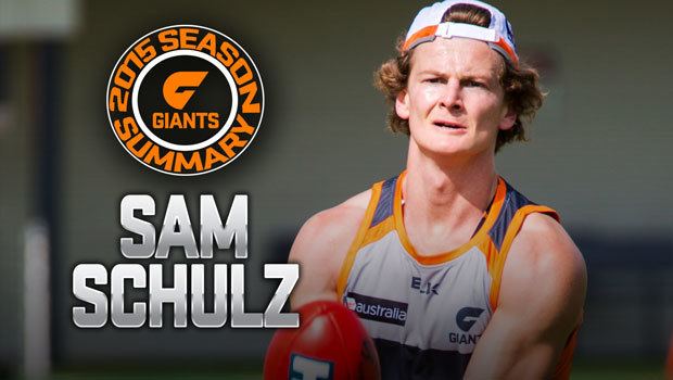 Sam Schulz Season Summary Sam Schulz GWSGIANTScomau