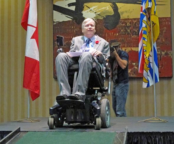 Sam Sullivan Former mayor Sam Sullivan to run as BC Liberal in False
