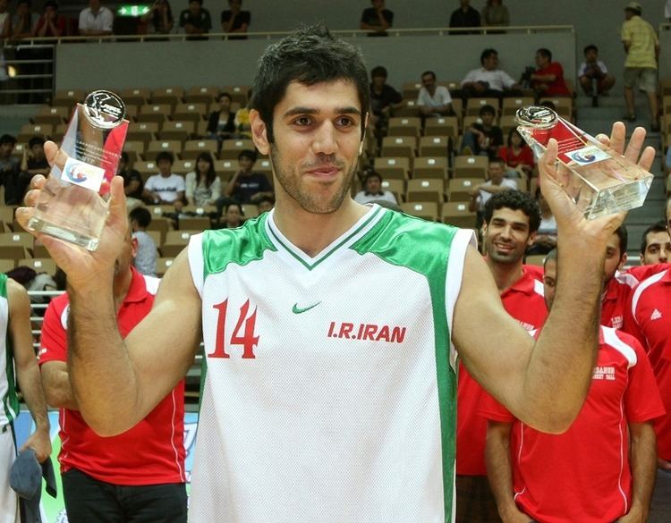 Samad Nikkhah Bahrami Bahrami named 2010 Jones Cup men39s MVP Taiwan Hoops