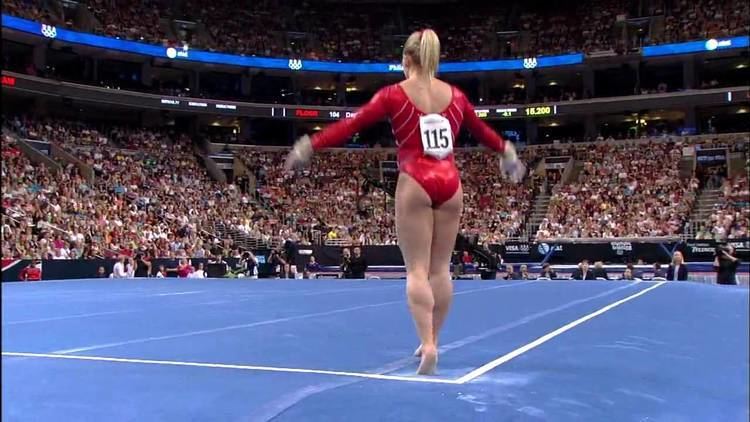 Samantha Peszek Samantha Peszek Floor Exercise 2008 Olympic Trials Day 2 YouTube