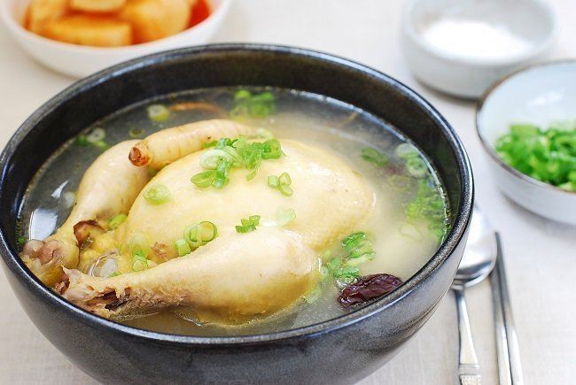 Samgye-tang Samgyetang Ginseng Chicken Soup Korean Bapsang