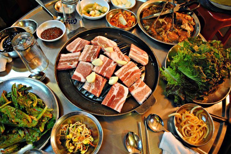 Image result for samgyeopsal meaning