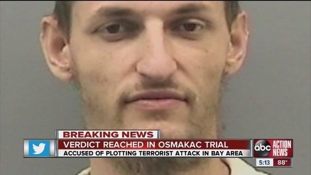 Sami Osmakac Tampa federal jury finds Sami Osmakac guilty on both